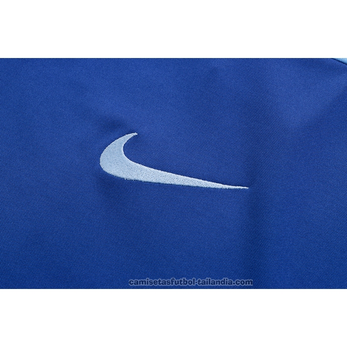 Chandal del Atletico Madrid Manga Corta 22/23 Azul